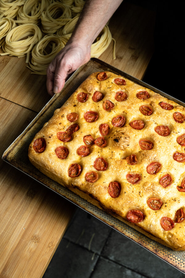 Focaccia rellena